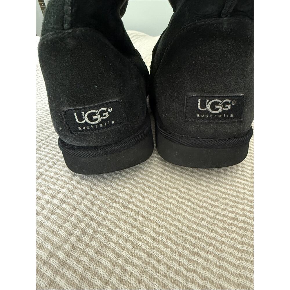 UGG Australia Classic Tall Suede Winter Boots Black - Picture 3 of 5